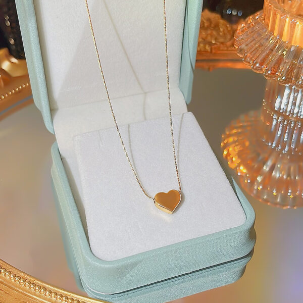 Golden Love Does Not Fade Light Luxury Minority Design Sweater Chain - Image 4