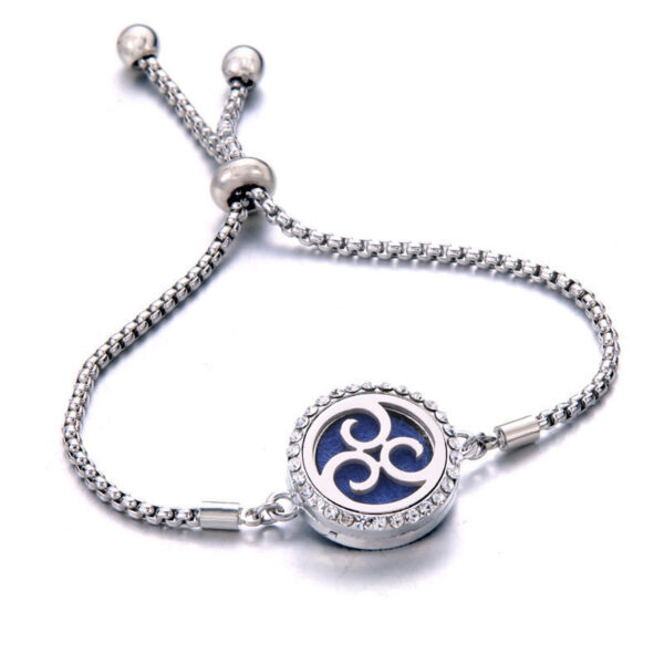 Titanium Steel Aromatherapy Essential Oil Bracelet - Image 5