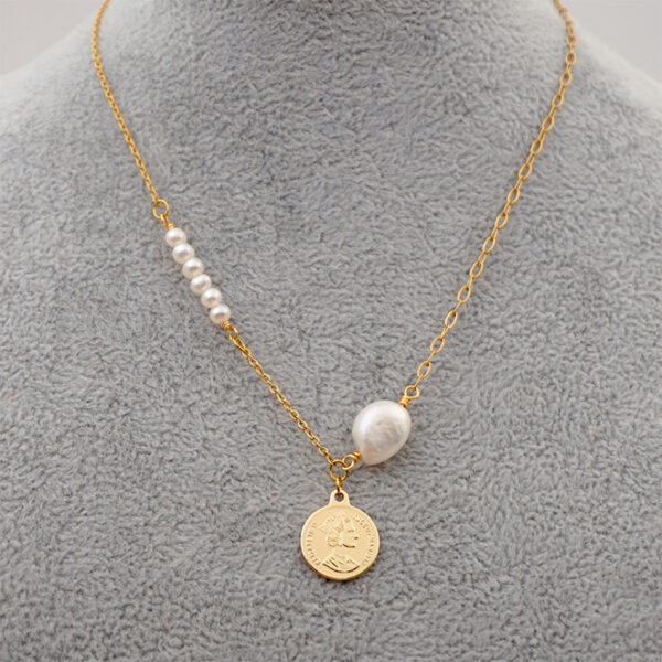 Women's Personality Pearl Clavicle Chain - Image 4