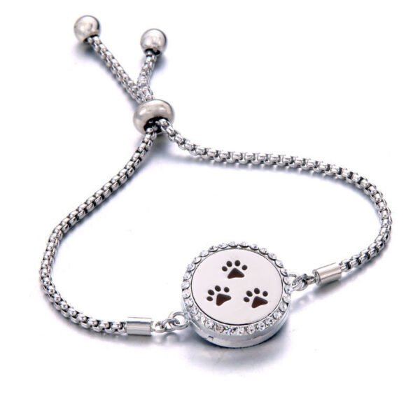 Titanium Steel Aromatherapy Essential Oil Bracelet - Image 8