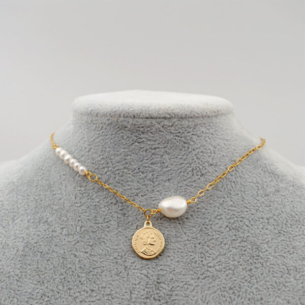 Women's Personality Pearl Clavicle Chain - Image 5