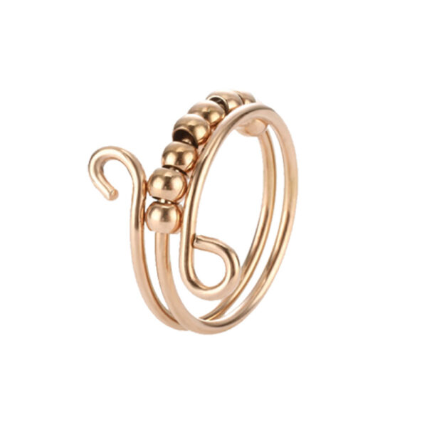 Multi-layer Rotating Bead Decompression Ring - Image 6