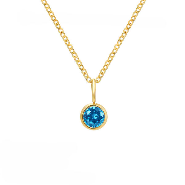 Fashion Personality Element Birthstone Necklace - Image 6