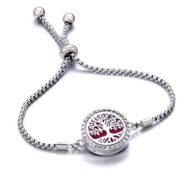 Titanium Steel Aromatherapy Essential Oil Bracelet - Image 6