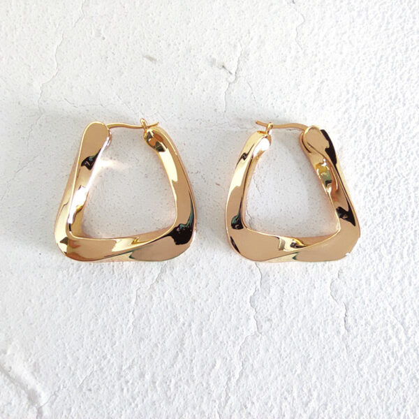 Irregular Eardrop Earring Female Ins Style Personality Simple - Image 4