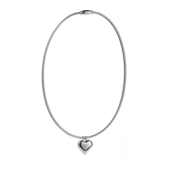 Titanium Steel Vacuum Furnace Inner Plating Elbow Chain Necklace - Image 9