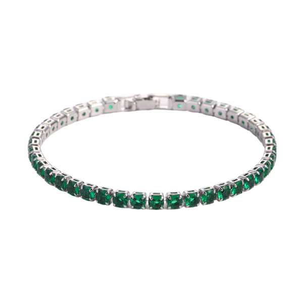 Hip Hop 4.0 Micro Set Zircon Bracelet Tennis - Image 5