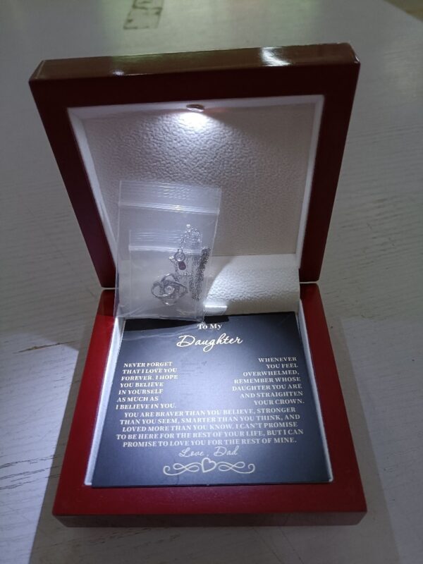 Full Diamond Silver Pendant Necklace Eternal Star Gift For Wife Holiday Gift - Image 10