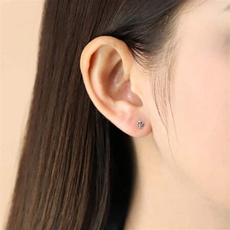European And American Popular Personalized Ghost Head Gothic Retro Skull Stud Earrings Ornament