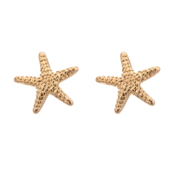 Environmental Protection Popular Fashionable Golden Earrings - Image 5