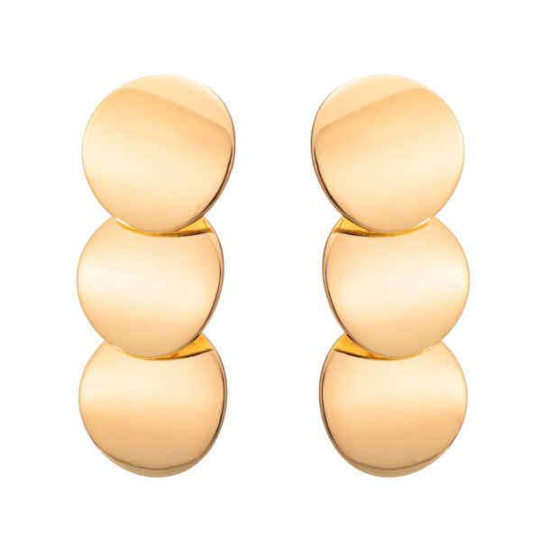 Environmental Protection Popular Fashionable Golden Earrings - Image 6
