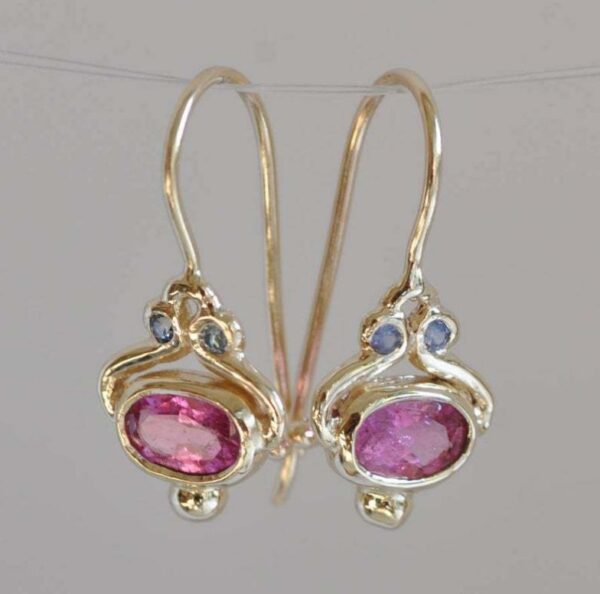 Women's Fashion Personality Vintage Inlaid Earrings - Image 5