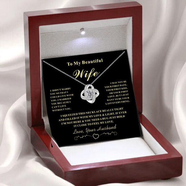 Full Diamond Silver Pendant Necklace Eternal Star Gift For Wife Holiday Gift - Image 2