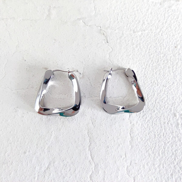 Irregular Eardrop Earring Female Ins Style Personality Simple - Image 3