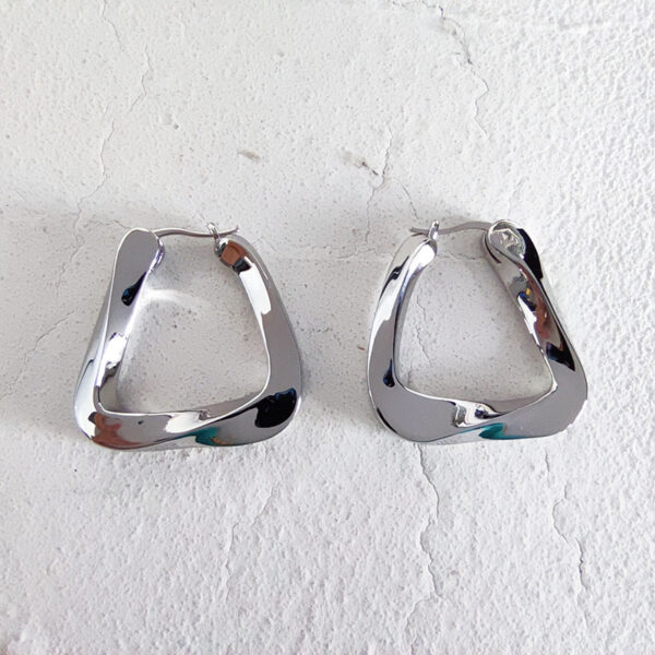 Irregular Eardrop Earring Female Ins Style Personality Simple - Image 2