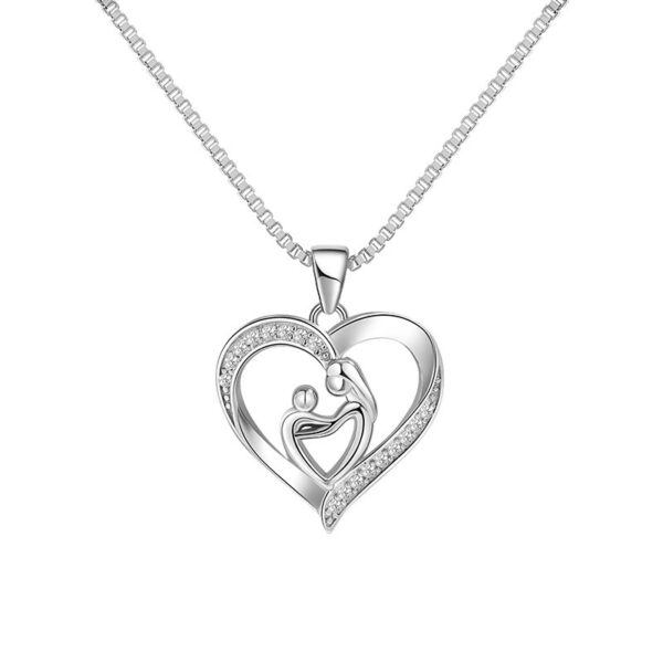 Mother And Daughter Concentric Necklace - Image 5