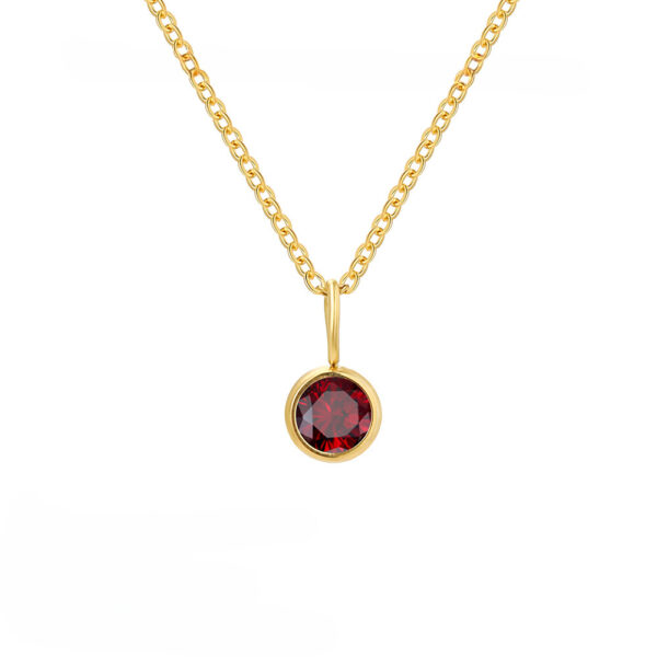 Fashion Personality Element Birthstone Necklace - Image 4