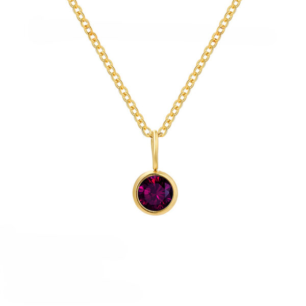 Fashion Personality Element Birthstone Necklace - Image 3