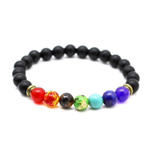 Volcanic Stone Beads Agate Bracelet - Image 5