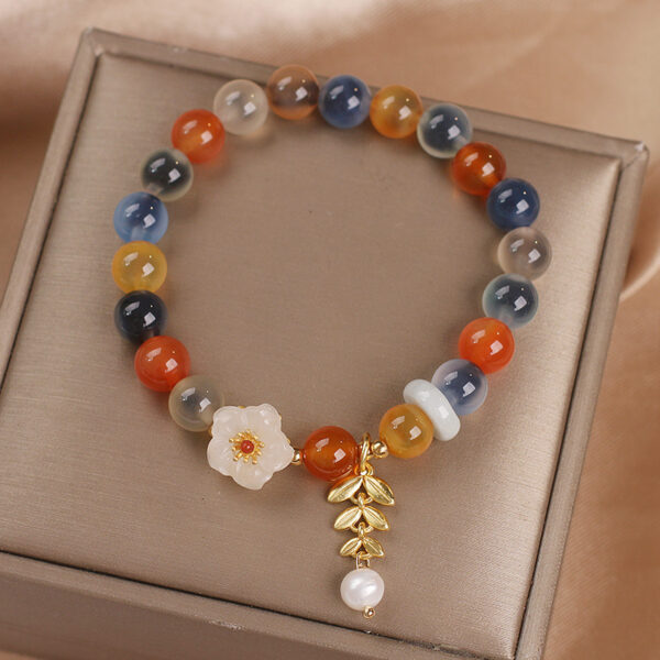 Original Design Heart Agate Bracelet - Image 4
