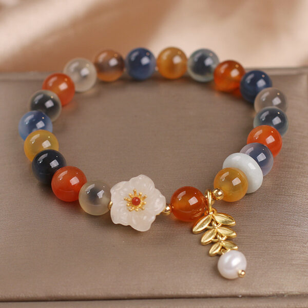 Original Design Heart Agate Bracelet - Image 5
