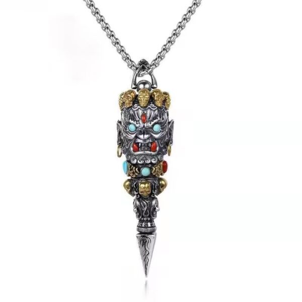 Domineering Personalized Ethnic Style Distressed Pendant Pendant - Image 5