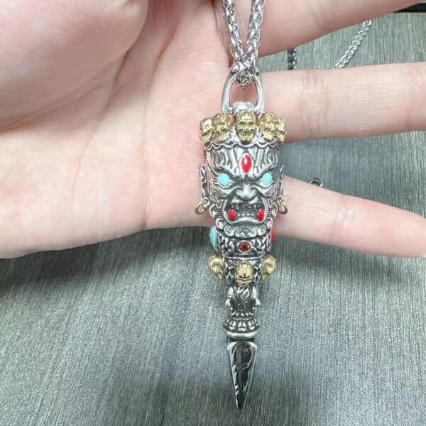 Domineering Personalized Ethnic Style Distressed Pendant Pendant - Image 7