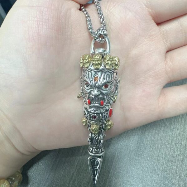 Domineering Personalized Ethnic Style Distressed Pendant Pendant - Image 3