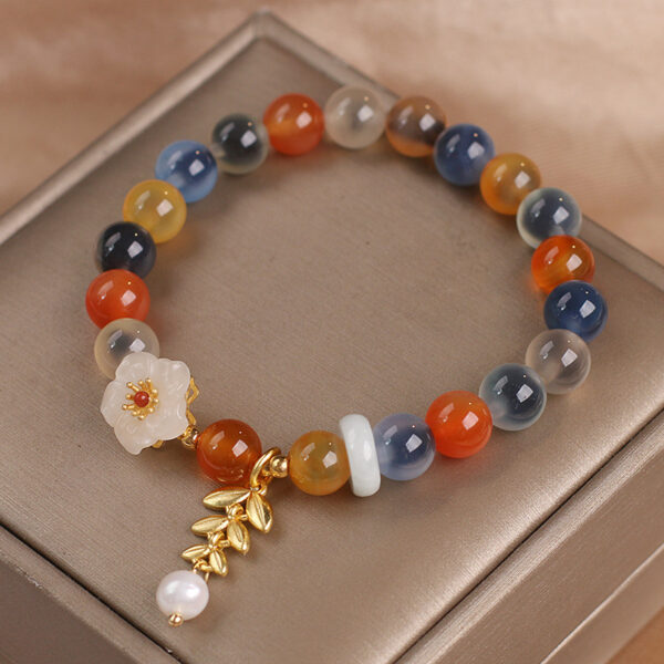Original Design Heart Agate Bracelet - Image 6