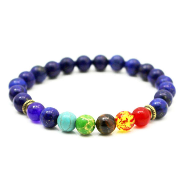 Volcanic Stone Beads Agate Bracelet - Image 4