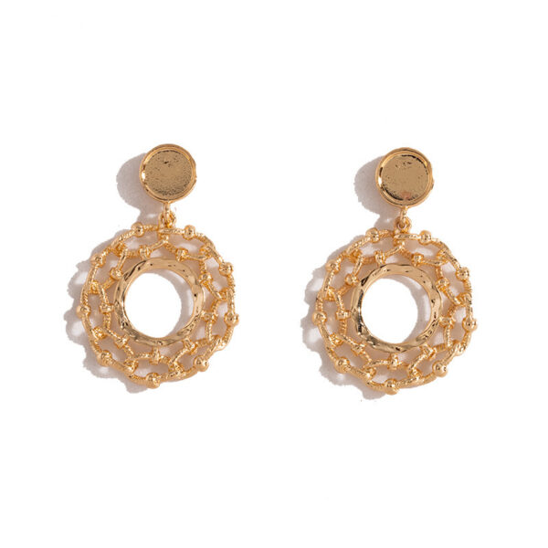 Trending Creative European And American Earrings Geometry - Image 4
