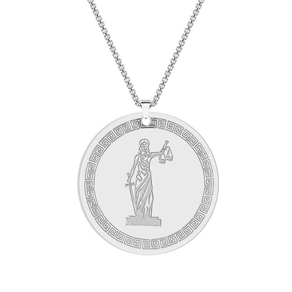 Pendant Personality Simple Stainless Steel Necklace - Image 2