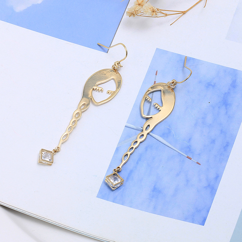 Fashion Office Lady Style Euros MAYSU Ring Earrings Women - Image 5