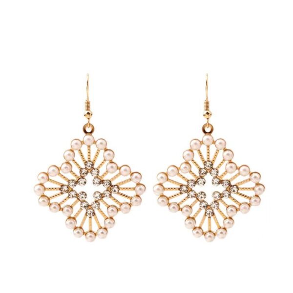 Fashion Popular Geometric Retro Earrings - Image 3