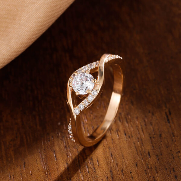 Snow Snowflake Micro Setting Ring - Image 6