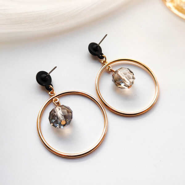 European And American Minimal Art Earrings Geometry - Image 4