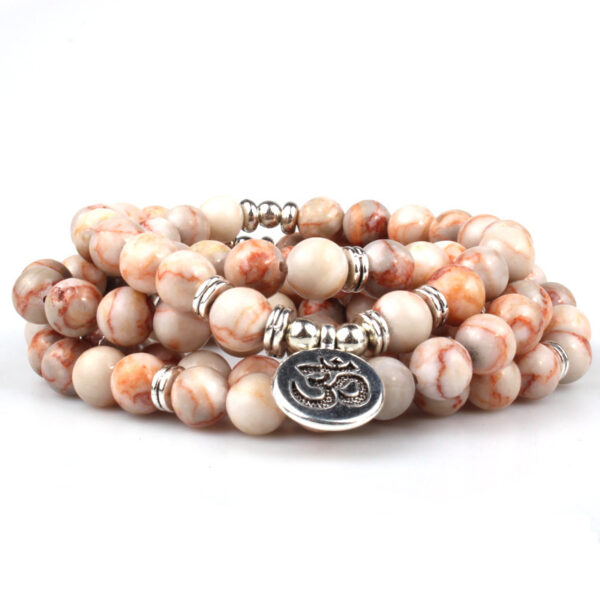 New Natural Pallisandro Classico Bracelet 108 Lotus Pendant Bracelets - Image 5