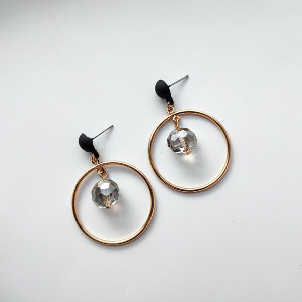 European And American Minimal Art Earrings Geometry - Image 6