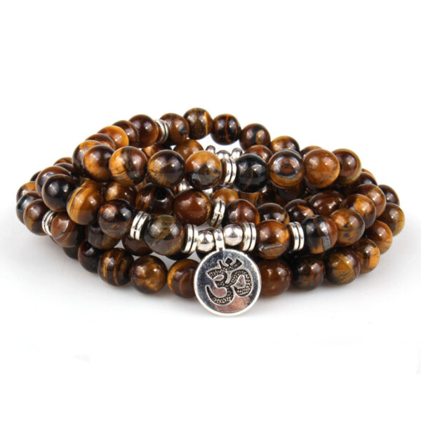 New Natural Pallisandro Classico Bracelet 108 Lotus Pendant Bracelets - Image 8