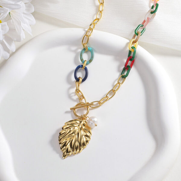 Bohemian Stainless Steel Women's Fashion Necklace - Image 4