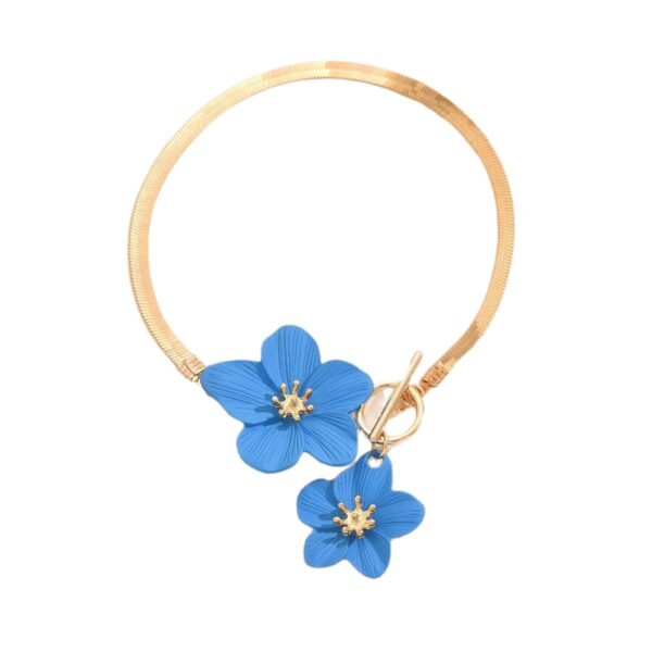 Fashion Simple All-match Flowers Anklet OT Buckle - Image 4