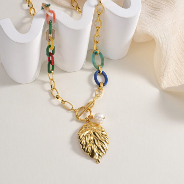 Bohemian Stainless Steel Women's Fashion Necklace - Image 3